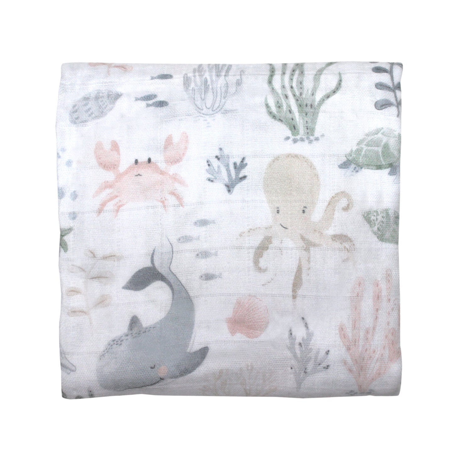 Muslin Wrap in Ocean