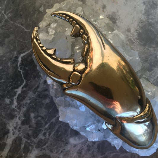 Pinchy Crab Claw Bottle Opener- Gold
