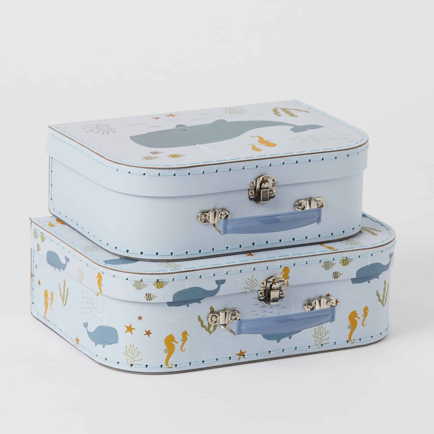 OCEAN SUITCASE SET OF 2