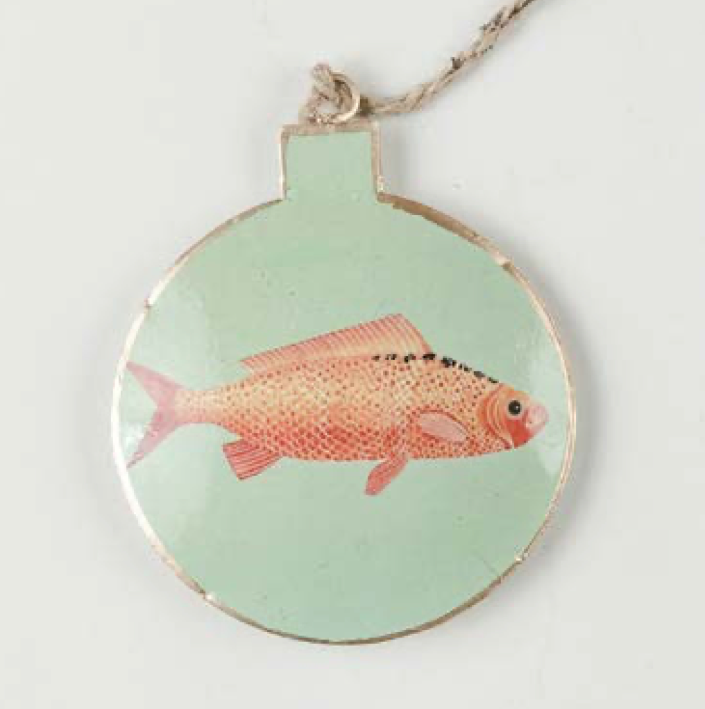 Fish Disk Decoration