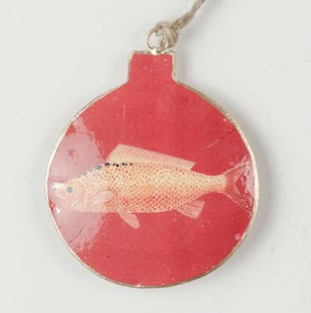 Fish Disk Decoration