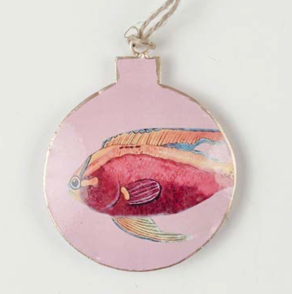 Fish Disk Decoration