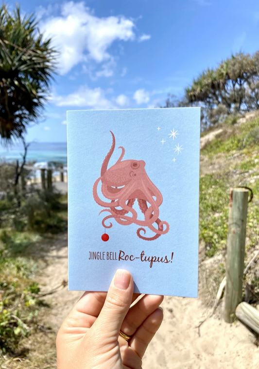 Christmas Card - Octopus