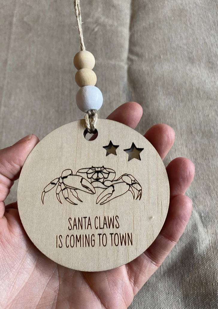 Wooden Christmas Decorations
