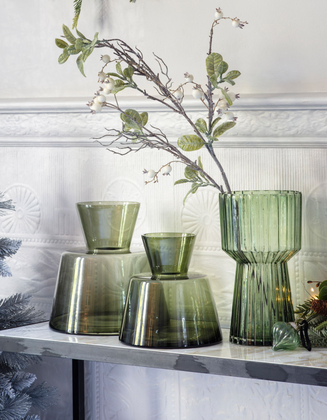 Mikkeli Vase Green small