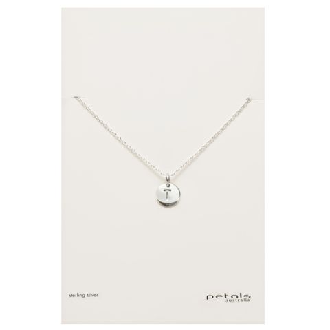 Petals Initial Letter Necklaces