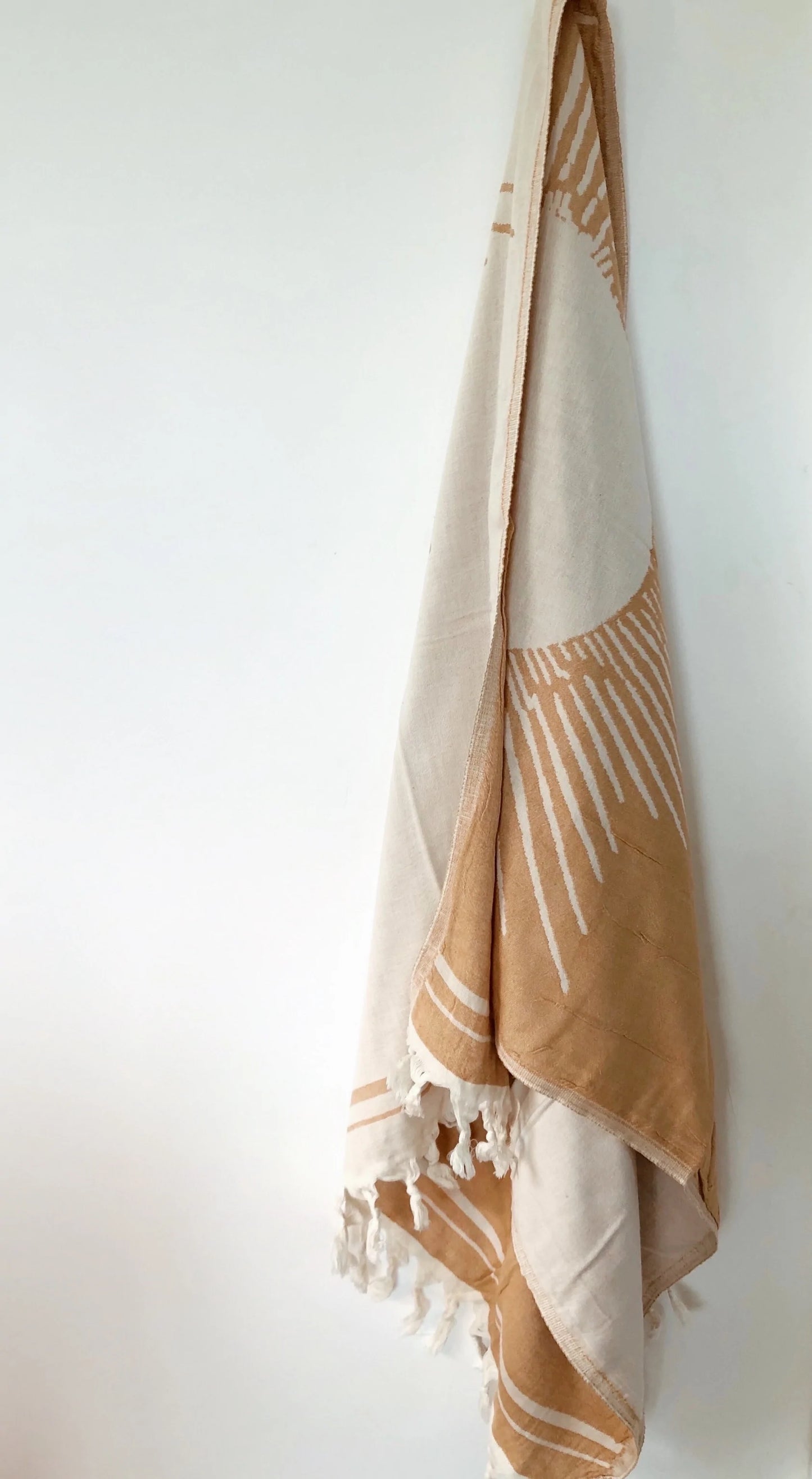 Turkish Towel Sun Pattern- Mustard