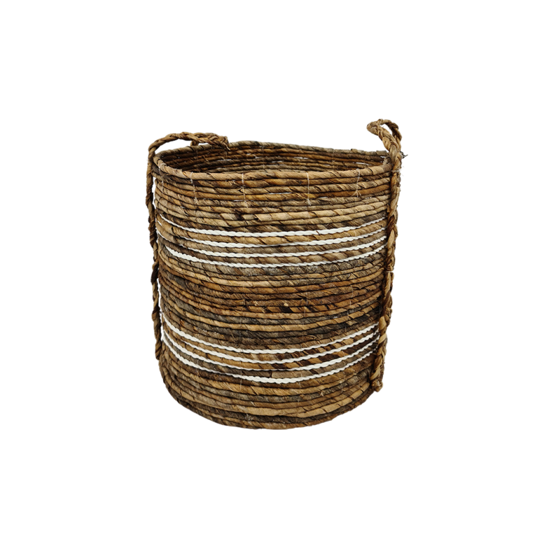 Baskets- Agustin White - Set of 4