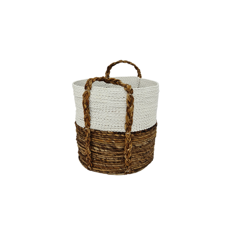 Baskets- Agustin White - Set of 4