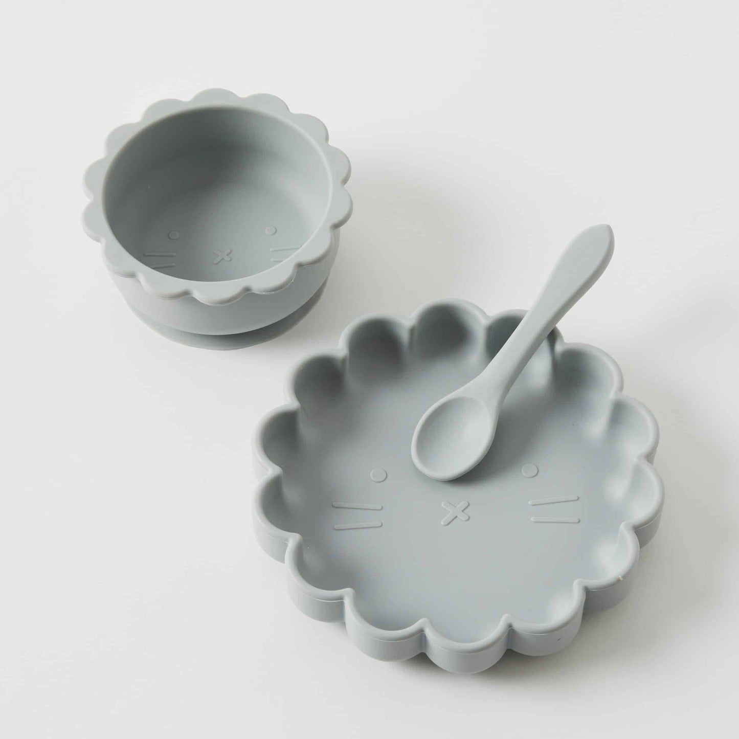 Henny Silicone 3pc Dining Set - Various