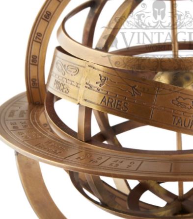 Brass Armillary Sphere