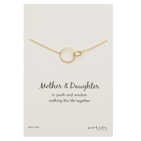 Petals Mother and Daughter Necklace