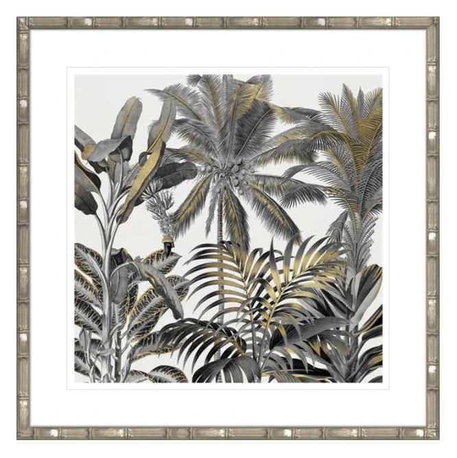 Golden Tropics Wall Art