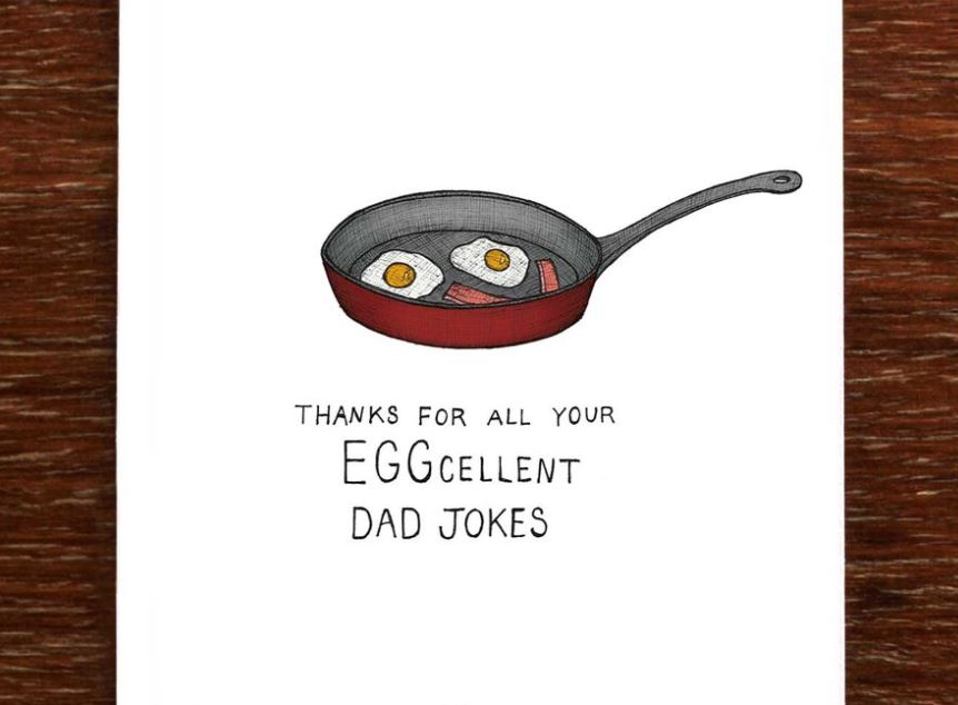 Eggcellent Greeting Card