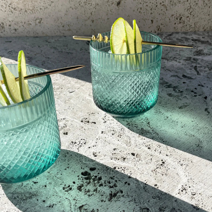 Havana Tumblers - Agave - Set of 2