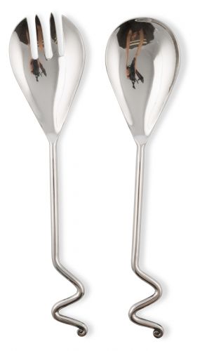 Curly Salad Servers