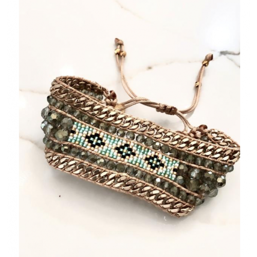 Ibiza Cuff Rich Olive