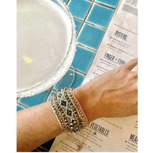 Ibiza Cuff Rich Olive