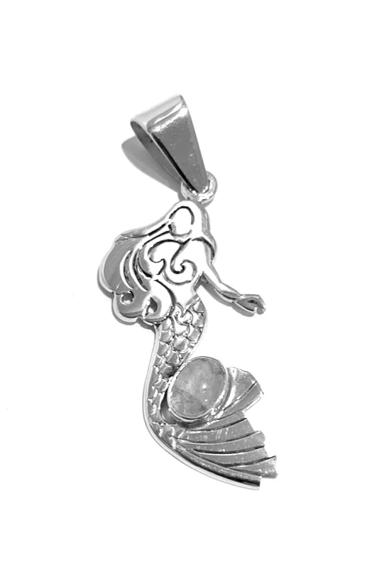Silver Mermaid Pendant