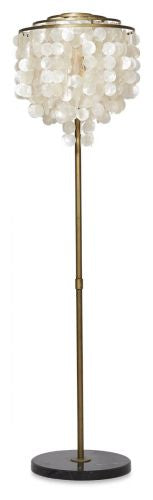 Capiz Shell floor lamp