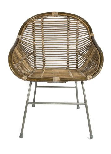 Malta Rattan Armchair - Natural