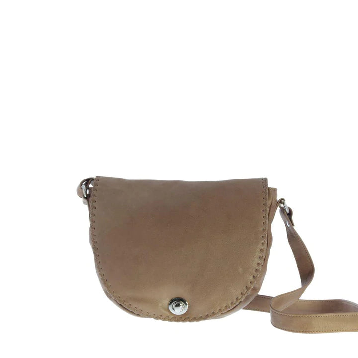 Libby Leather Flap Crossbody