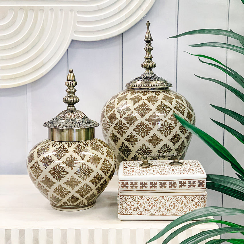 Rupert Trinket Box with Lid 17cmL