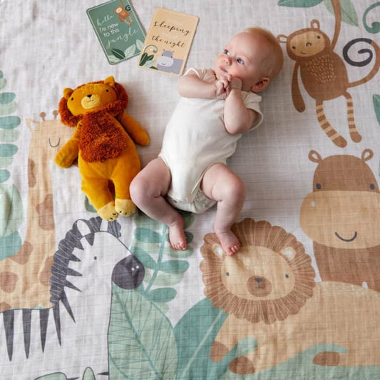Safari Milestone Muslin Set