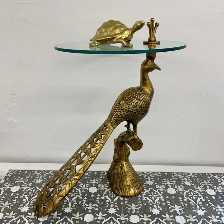 Turtle Small Raw Bronze