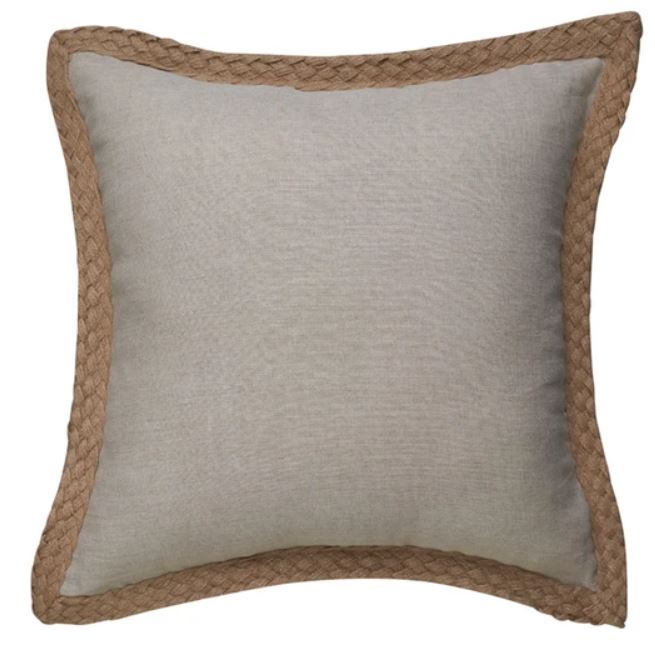 Jute Linen Sand Cushion