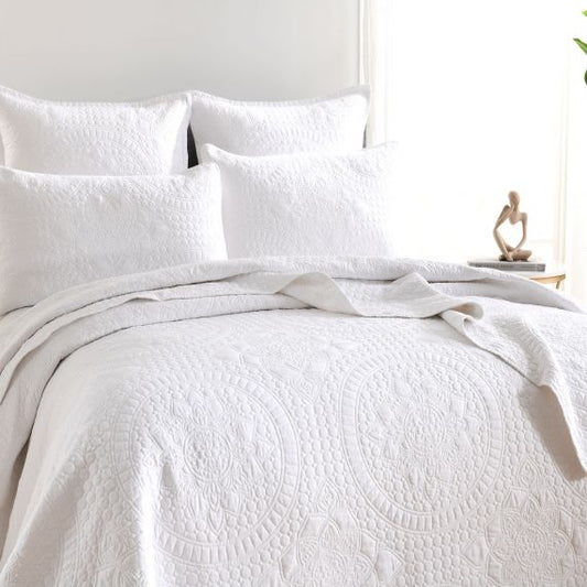 Asher Jacquard Coverlet Set