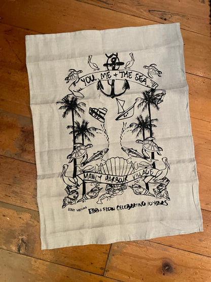 Ebb+Flow Limited Edition commemorative tea towel