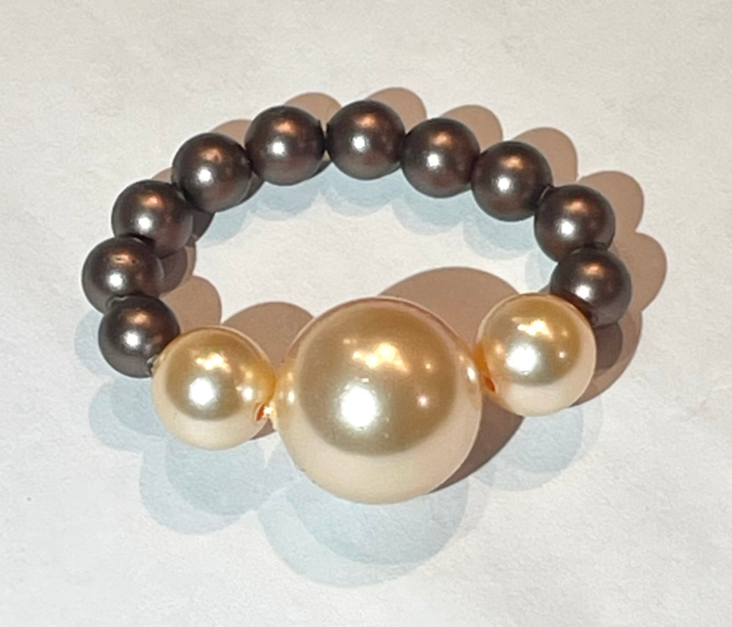 Swarovski Pearl Ring - various