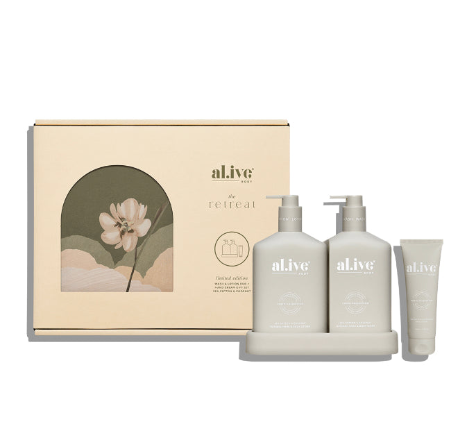 The Retreat Sea Cotton & Coconut Duo Gift Set