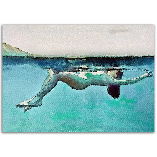 Lake Art Print by Alexandra Andersen