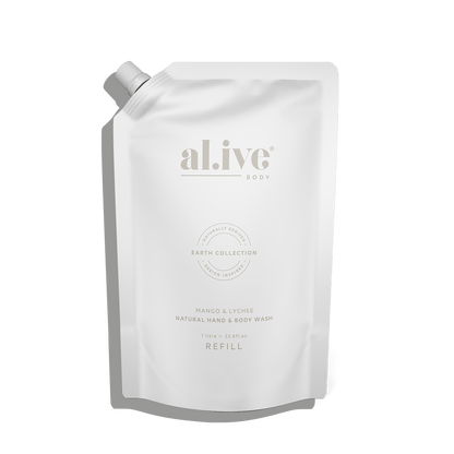 al.ive 1 LTR Wash Refill - Mango & Lychee