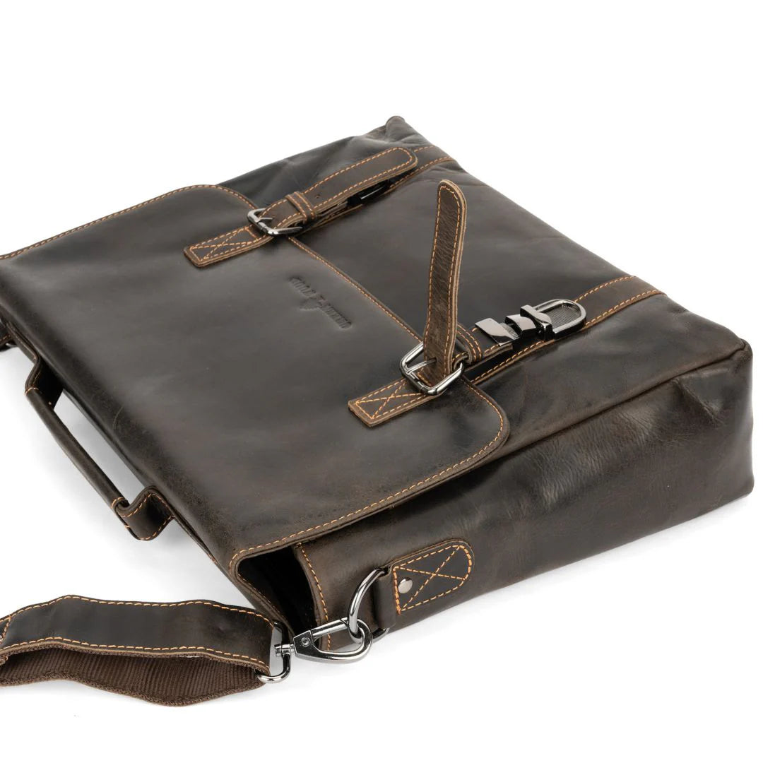 Leather Laptop Bag - Portland