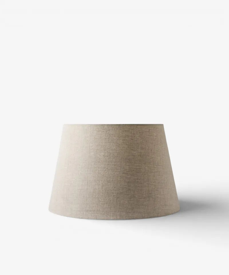 Tapered Drum Linen Shade Natural 45cm - Pick up only