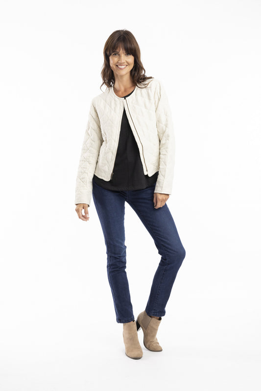 Pure Linen Jacket Padded