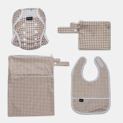 Tyoub Swim Nappy set in fawn
