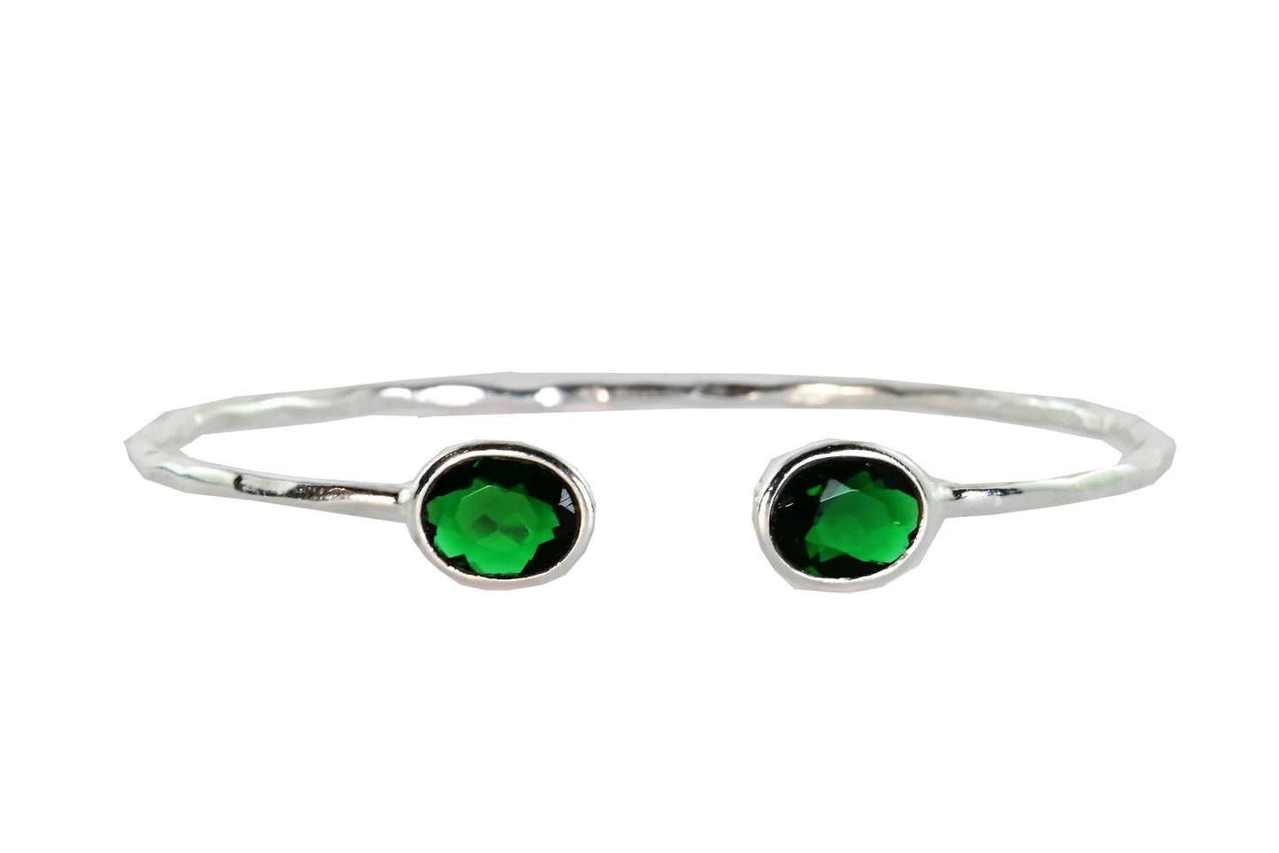 MW Matte Finish Gem Cuff Bracelet C21