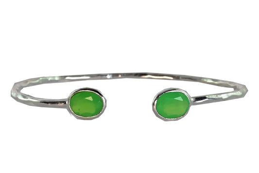 MW Matte Finish Gem Cuff Bracelet C21