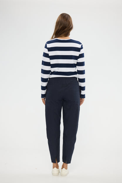 Reva Cargo Pants in Navy OR Red