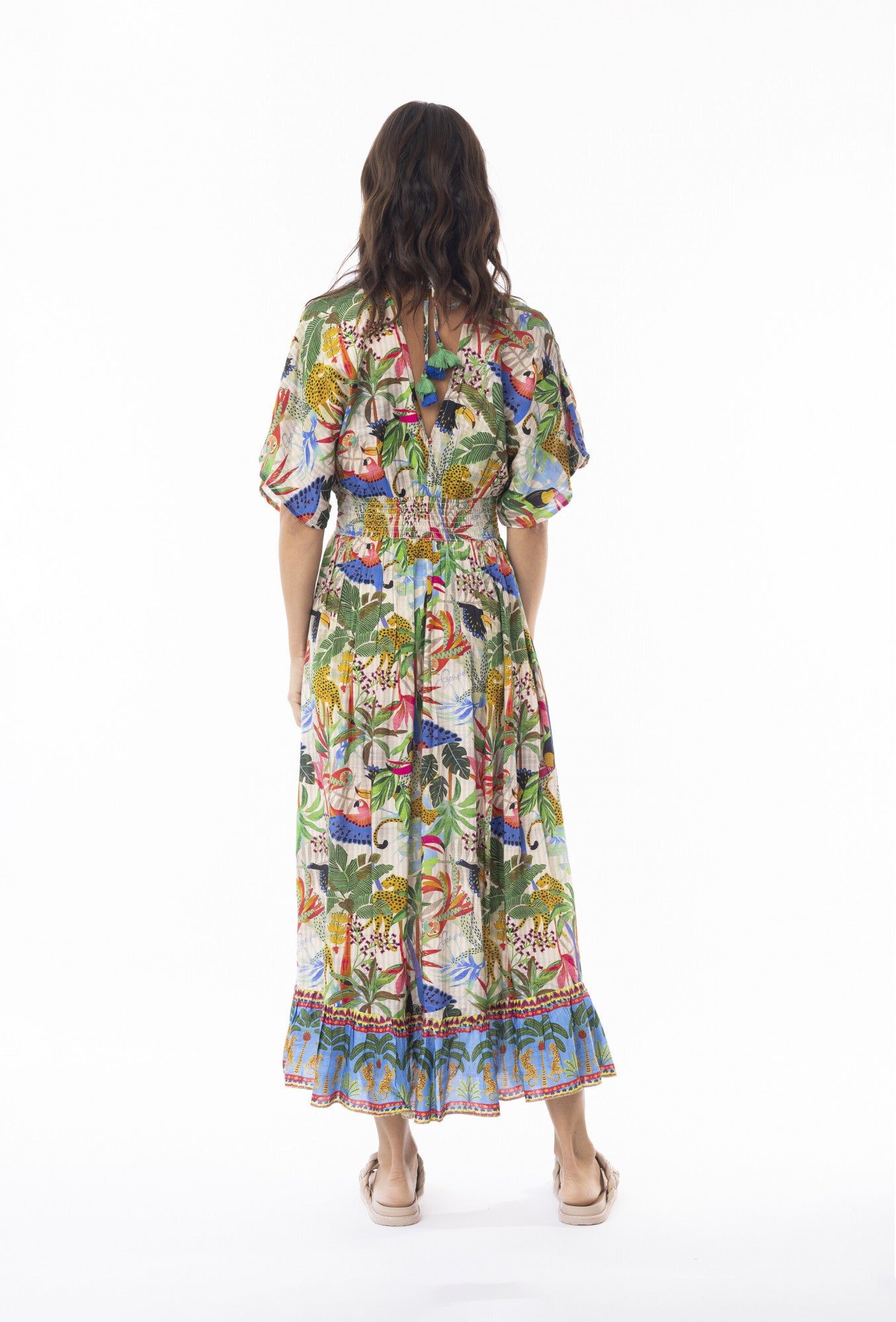 Dani Dress Shirred Waist