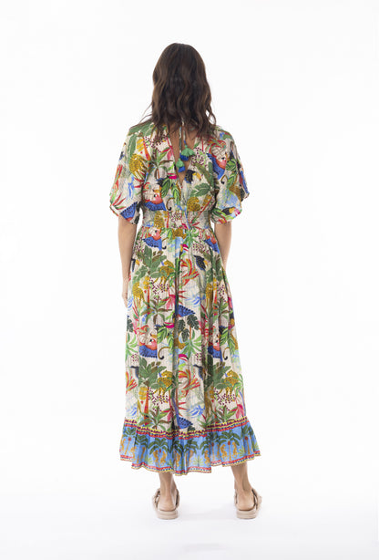 Dani Dress Shirred Waist