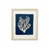 Coral Blue Papier-mache Artwork 50x60x4