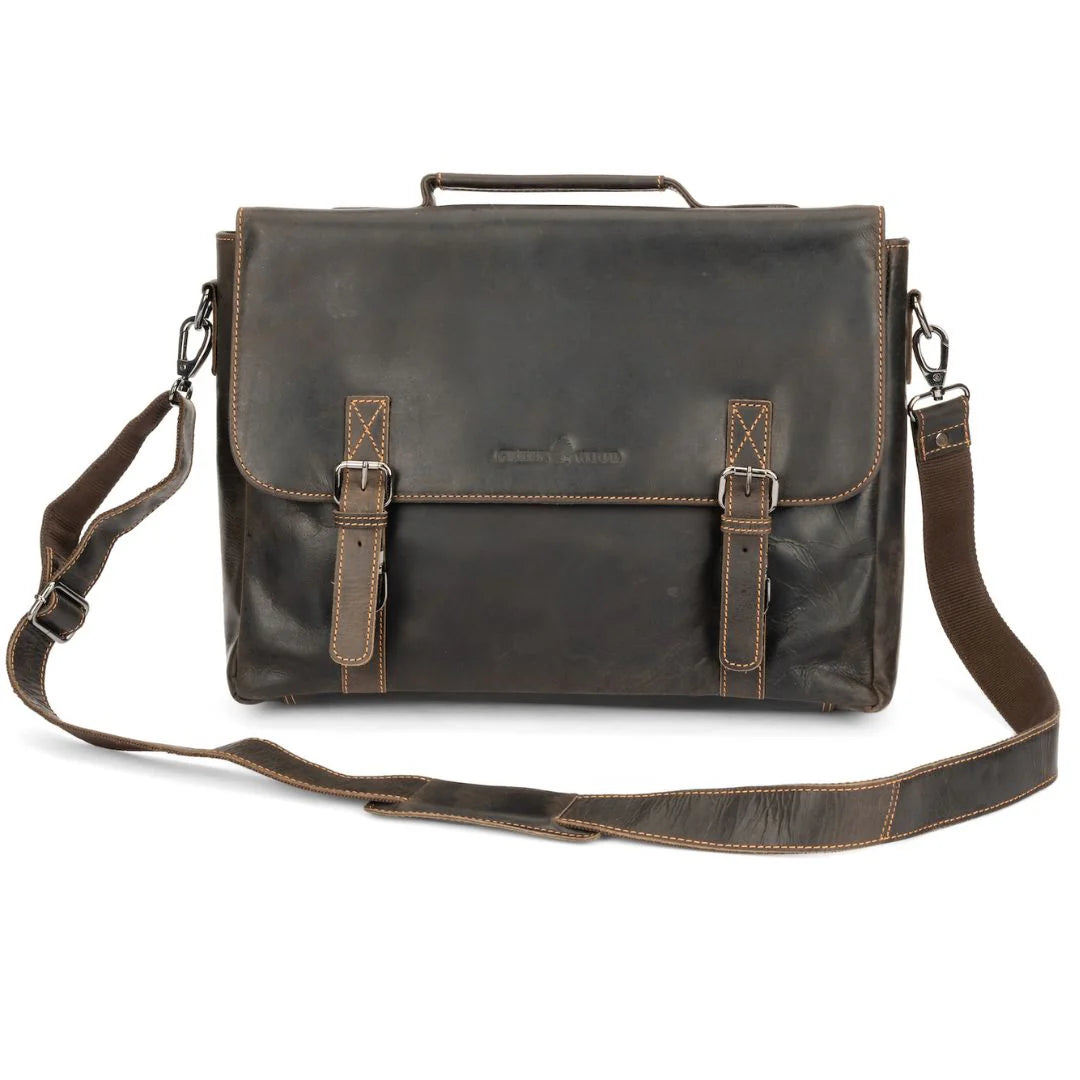 Leather Laptop Bag - Portland