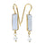 MW Gold Gemstone Earrings A222