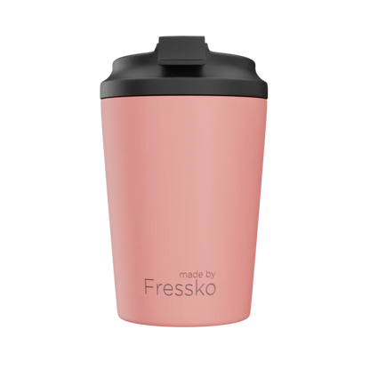 Ceramic Bino 8oz Reusable Coffee Cup in Peachy and other colours