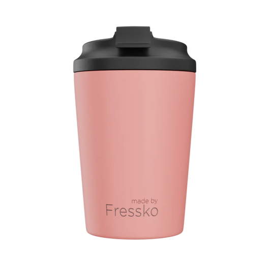 Ceramic Bino 8oz Reusable Coffee Cup in Peachy and other colours